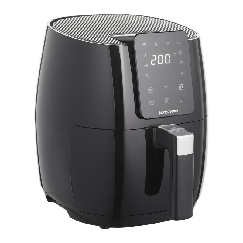 

Nordic Sense Airfryer 5 L, 1500 watt i sort